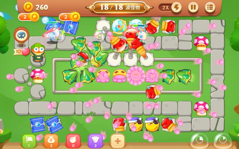 保卫萝卜3游乐场14怎么过