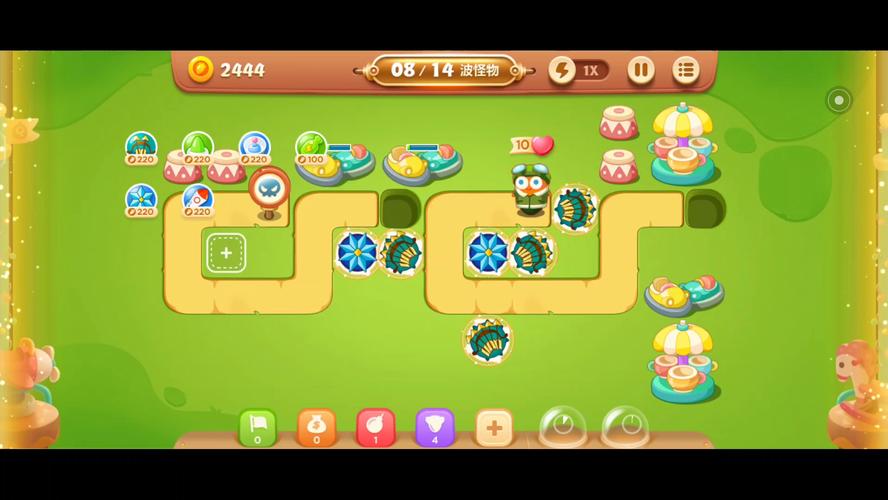 保卫萝卜3:糖果布阵攻略大揭秘