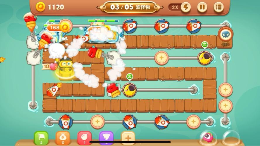 萝卜保卫战3码头第57关怎么过