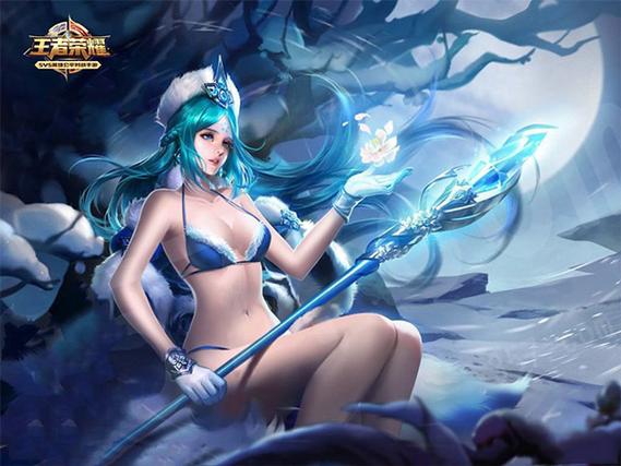 《王者荣耀》女英雄早期的原画是什么?