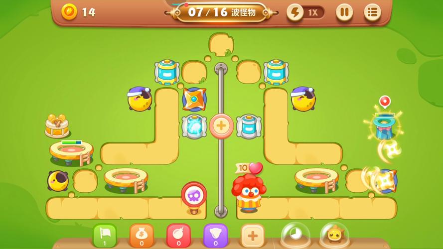 保卫萝卜3单机版公园攻略(保卫萝卜3单机版公园关卡第1关过关攻略)