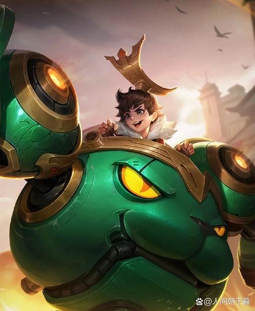 《王者荣耀》桀骜不驯萌坦克,推塔小王子刘禅