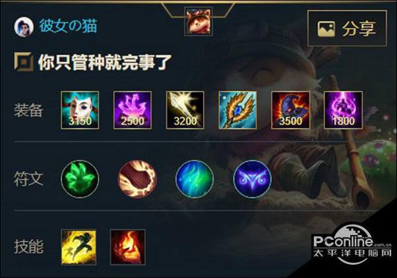 求教LOL大神,迅捷斥候的职业定位,以及出装路线