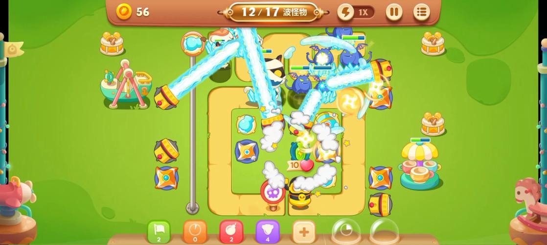 保卫萝卜3游乐场攻略13关平衡球怎么进入第13关