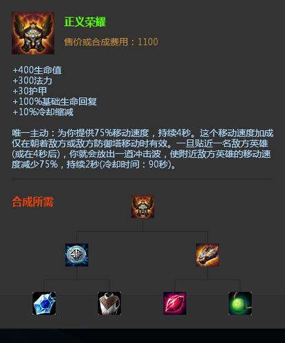 lol英雄联盟,所有的辅助装备都是什么?