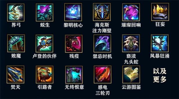 英雄联盟全物品介绍