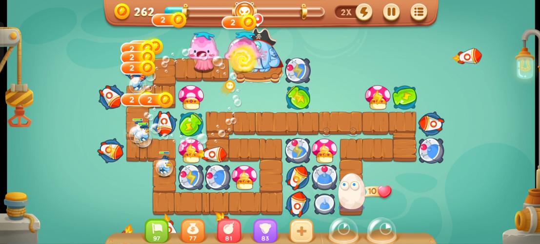 保卫萝卜3冒险模式码头爬楼攻略