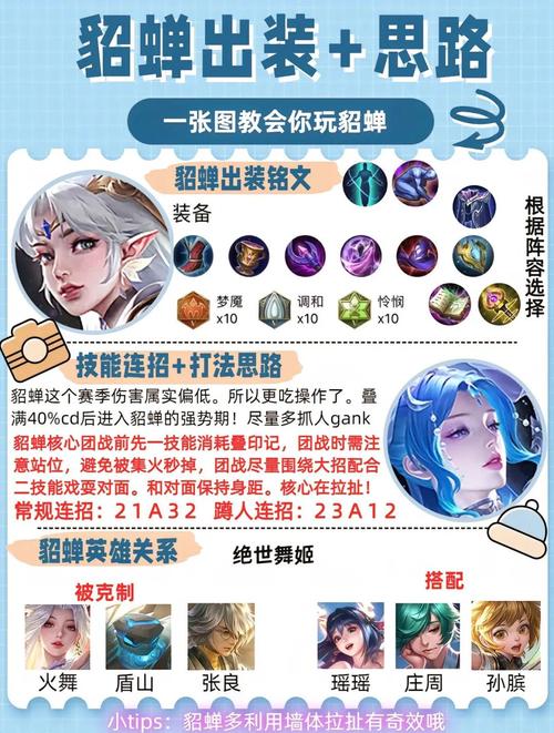 王者荣耀貂蝉输出怎么打