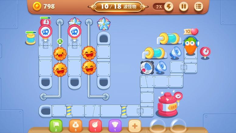 保卫萝卜3集市22怎么过