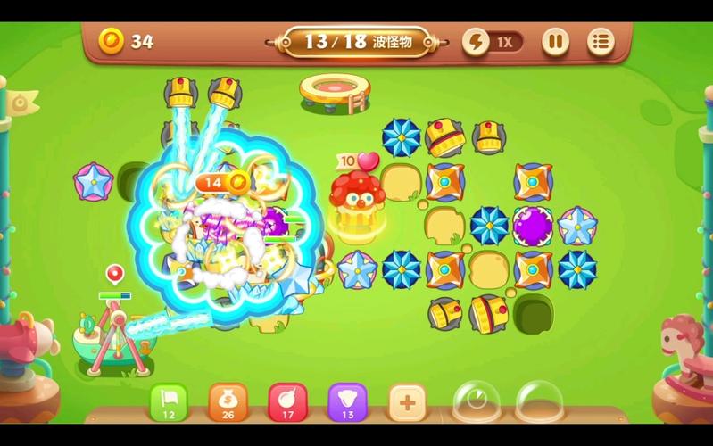 保卫萝卜3第51关怎么过