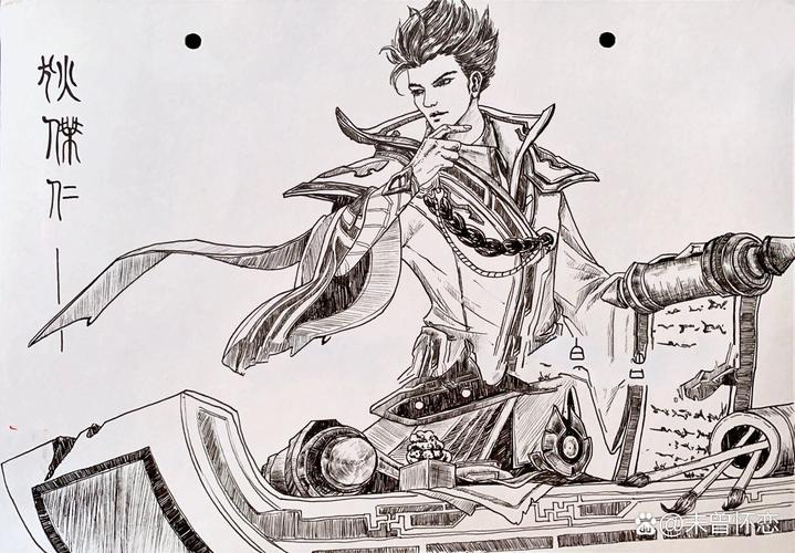 王者荣耀狄仁杰怎么画?简单教程分享!