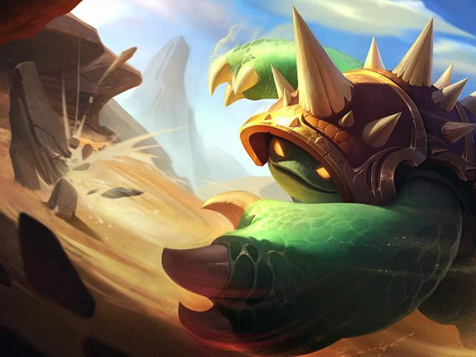 求lol电脑壁纸,披甲龙龟的熔火之心的超清图片,电脑屏幕尺寸1920x1080...