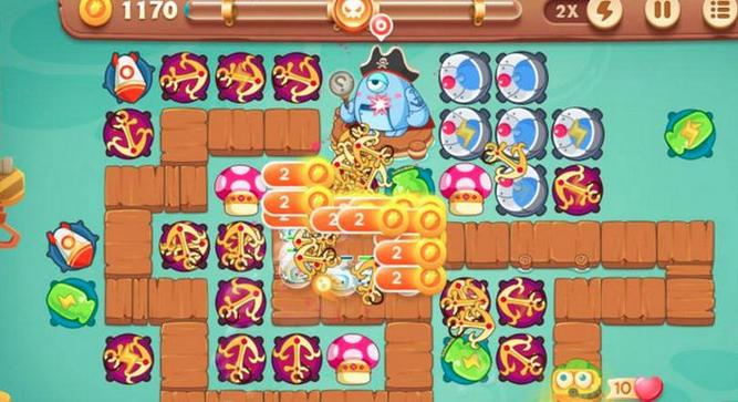 保卫萝卜3码头爬梯19攻略