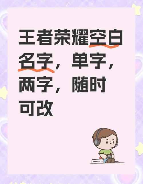 王者荣耀如何设置空白名字——详细教程