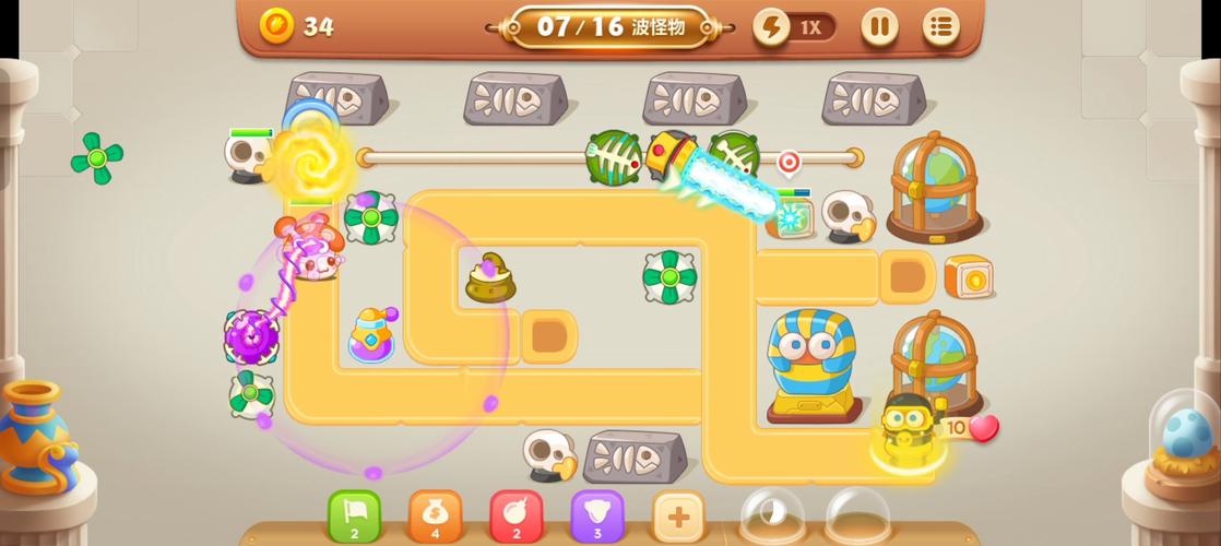 保卫萝卜三里面码头第26关怎么打