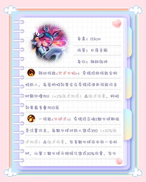 王者荣耀安琪拉性格特点