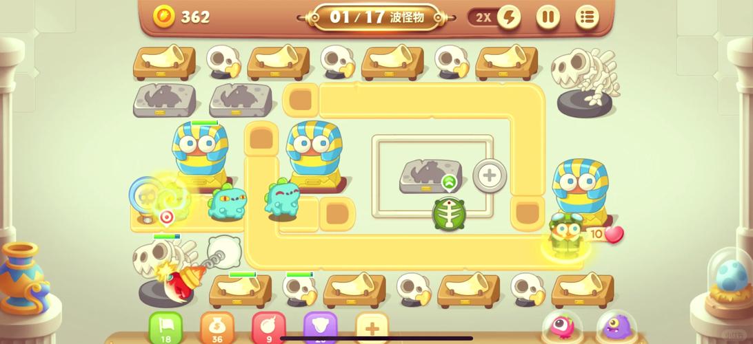 保卫萝卜3冒险模式码头54关怎么过