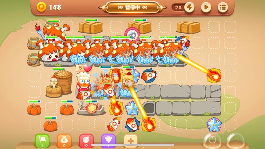 保卫萝卜3集市35关金萝卜攻略