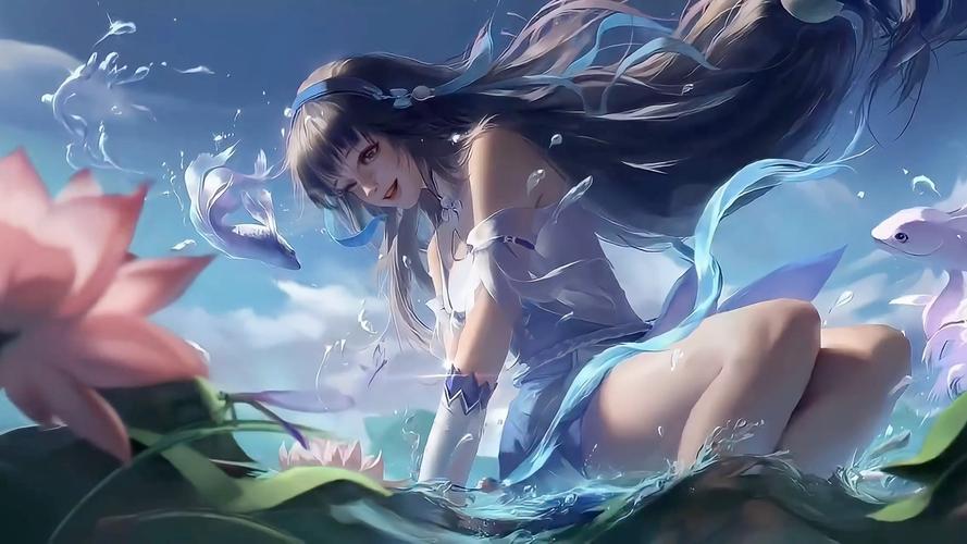 你觉得王者荣耀四大美女中的西施,她的建模和海报如何?