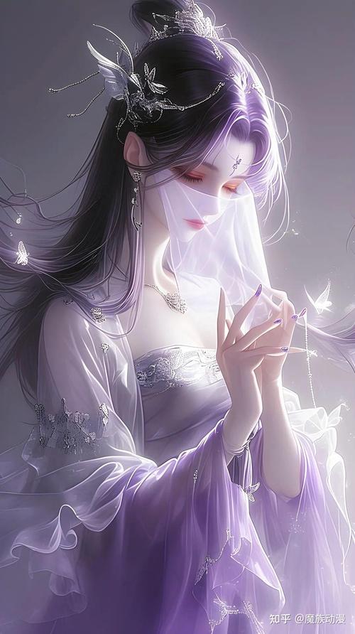 紫霞仙子飘香:绝美动漫壁纸火爆来袭