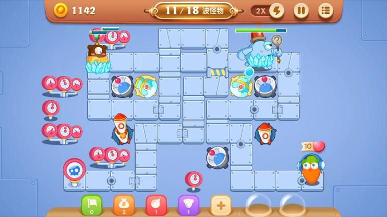 保卫萝卜3游乐场第60关金萝卜玩法指南详解