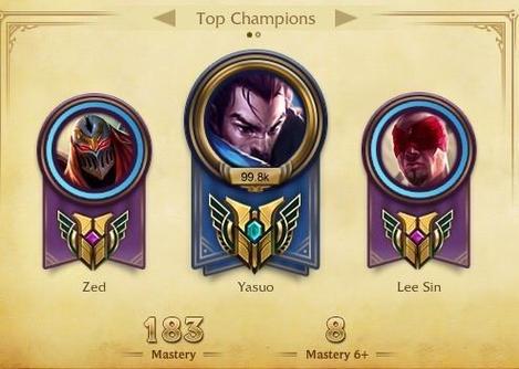 lol成就英雄等级6级有什么用