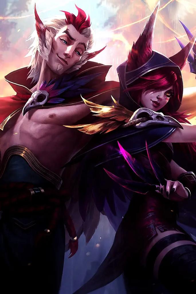 英雄联盟中的浪漫组合:霞洛之恋