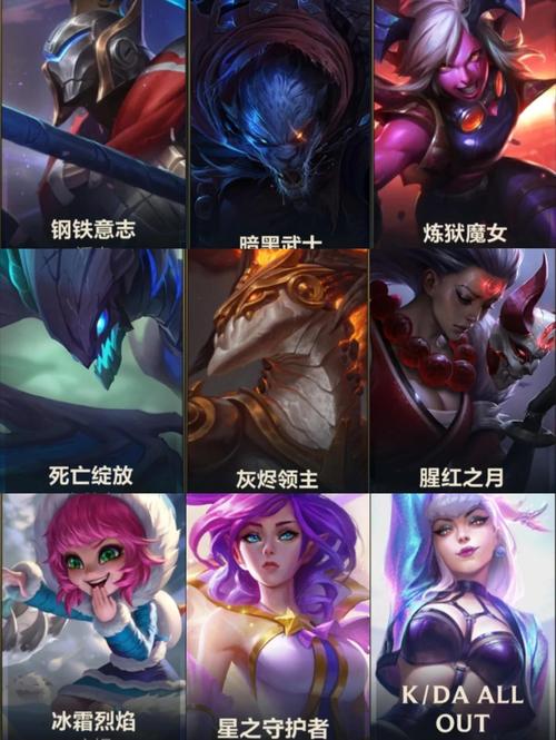 英雄联盟手游30级皮肤自选哪个?哪个更实用?