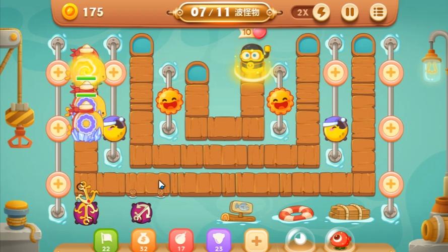 《保卫萝卜3》爬塔技巧详解