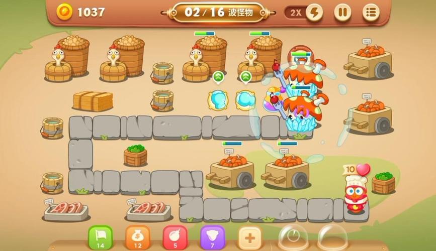 《保卫萝卜3》集市第28关攻略