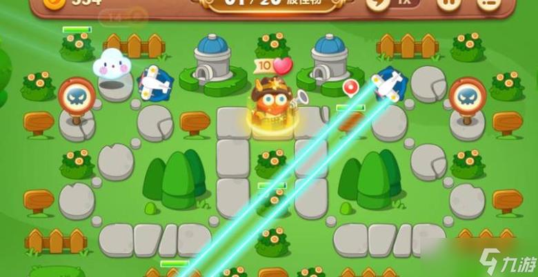 保卫萝卜3公园47怎么过