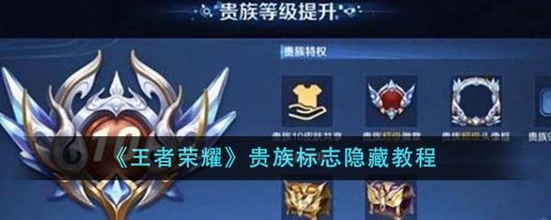 王者荣耀贵族标志在哪里关闭显示?如何彻底隐藏?