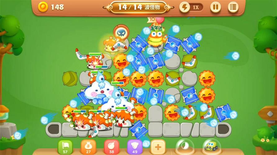 保卫萝卜3工厂爬楼第7层攻略