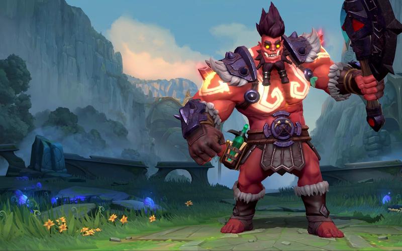 LOL战争血统蒙多有特效吗?