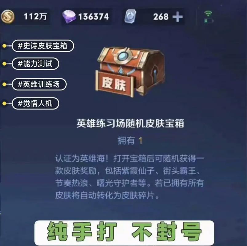 王者荣耀人机皮肤宝箱入口在哪里?如何查看?