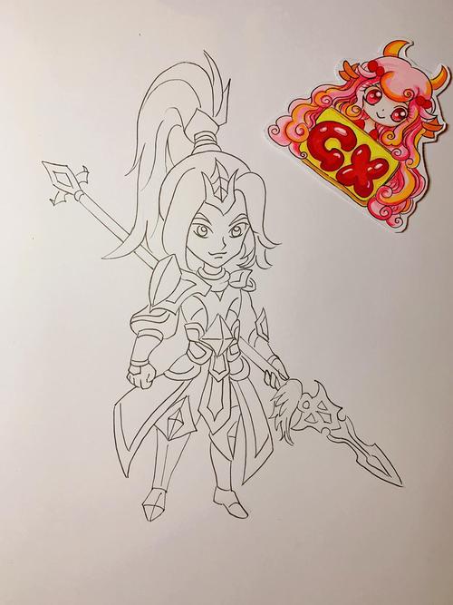 赵云怎么画帅气简笔画