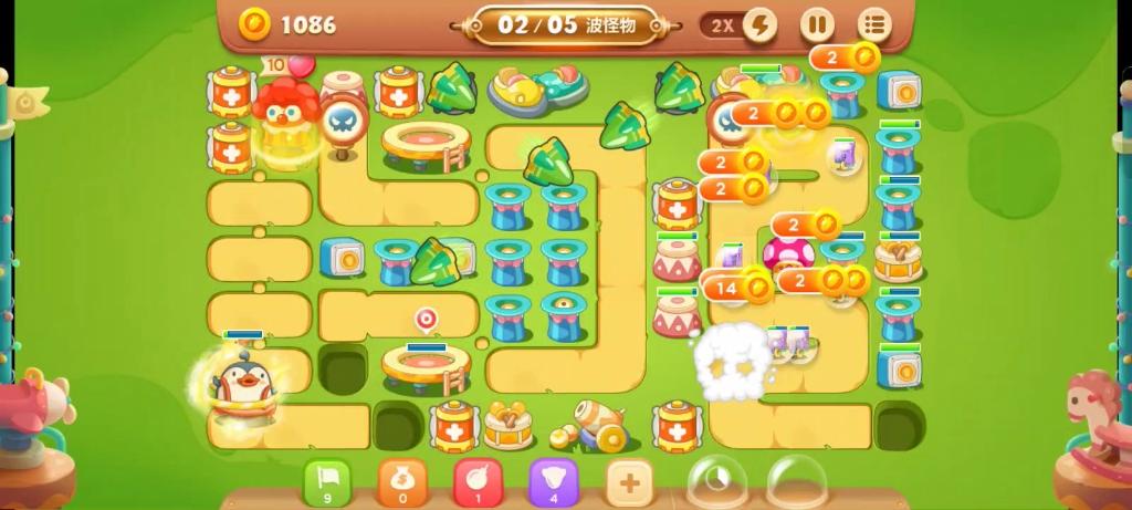 保卫萝卜3冒险花园第25关攻略萝卜3冒险花园25关攻略详解