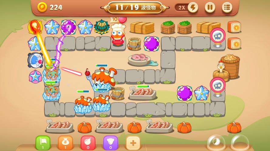 保卫萝卜3集市第20关怎么过