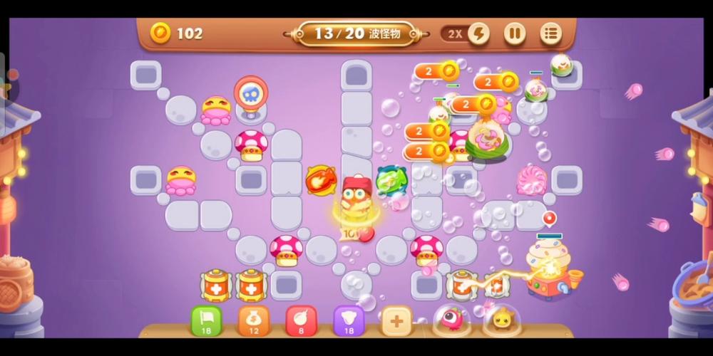 保卫萝卜3集市31关通关攻略