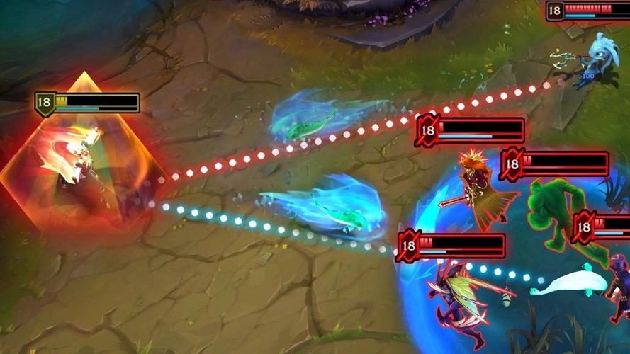 lol里面是按哪个键可以让自己的血条变色?