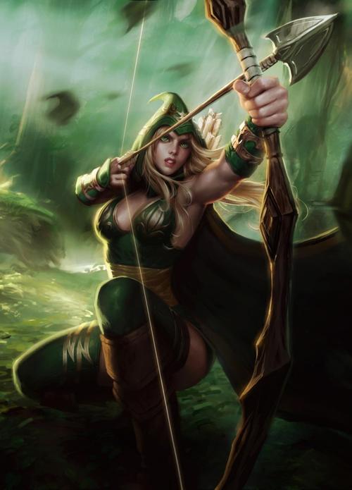 lol现在怎么能获得艾希丛林侠盗皮肤?