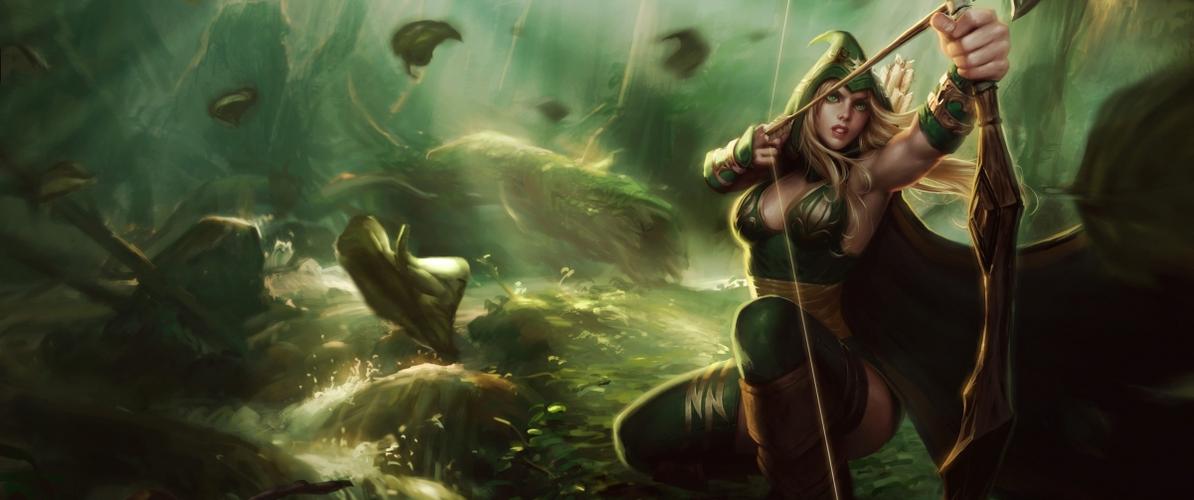 英雄联盟艾希的丛林侠盗现在怎么弄到