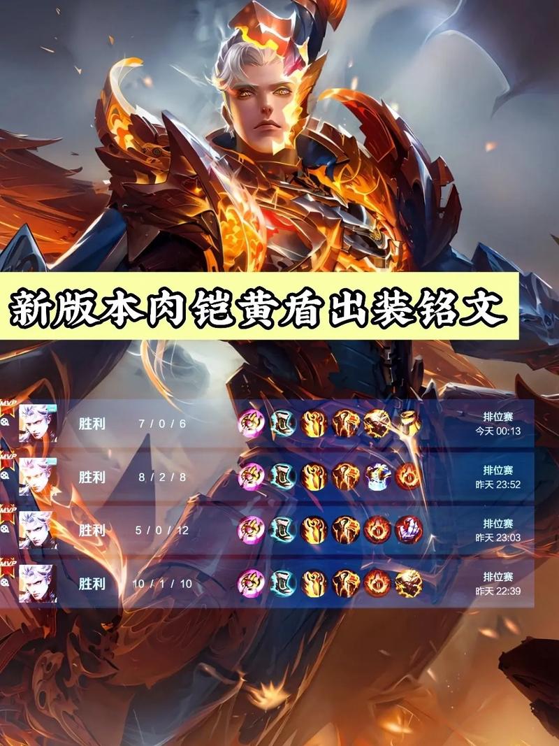 王者荣耀铠又肉伤害又高的出装