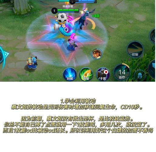 王者荣耀小小身材作用巨大!——蔡文姬新手攻略