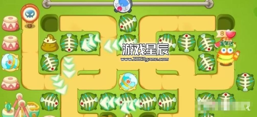 《保卫萝卜3》游乐场第20关通关攻略