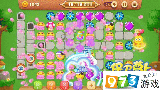 保卫萝卜3燃爆新春第6关过关图文攻略