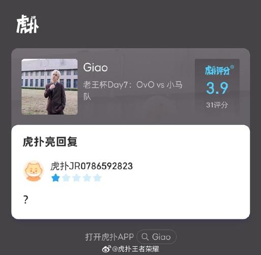 王者荣耀虎扑评分是什么?如何解读评分标准?