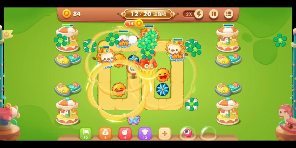 保卫萝卜3集市第5关金萝卜攻略