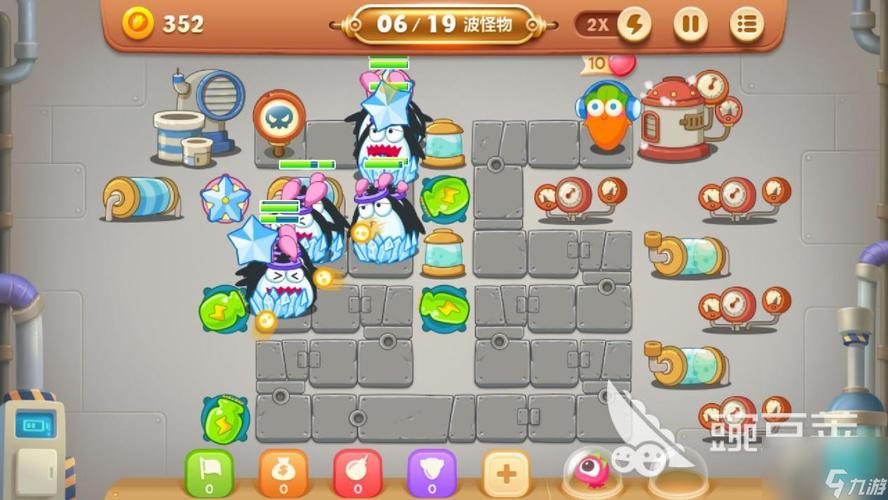 保卫萝卜3工厂第24关布局技巧攻略