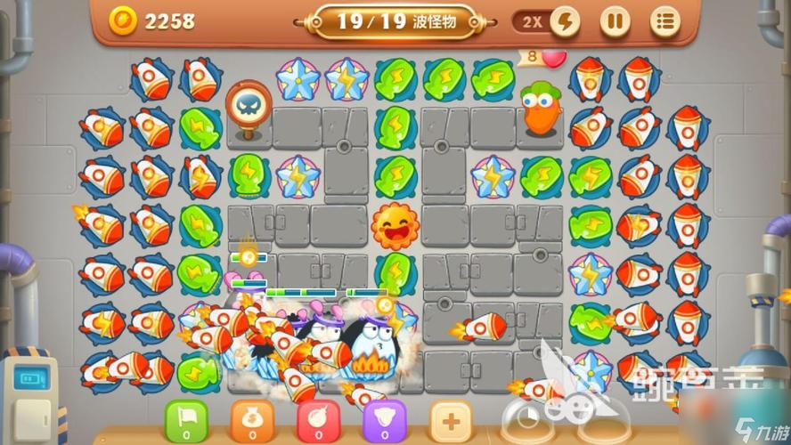 保卫萝卜324关卡怎么过